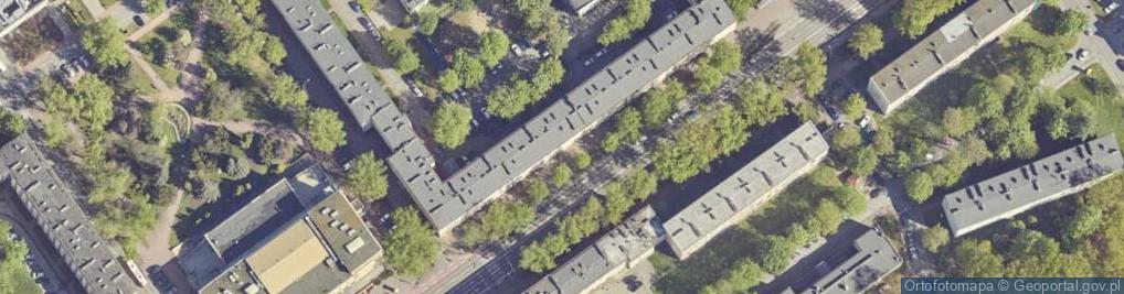 Zdjęcie satelitarne Pośrednictwo Usługowo-Handlowe Natal Dariusz Cisiński