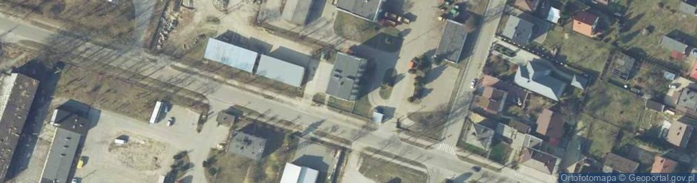 Zdjęcie satelitarne Powiatowy Zarząd Dróg w Mławie