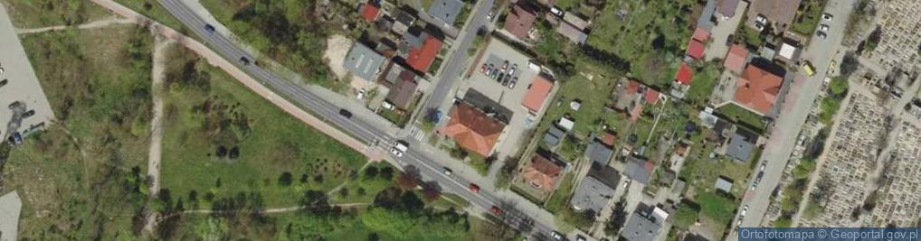Zdjęcie satelitarne Powiatowy Zarząd Dróg w Śremie