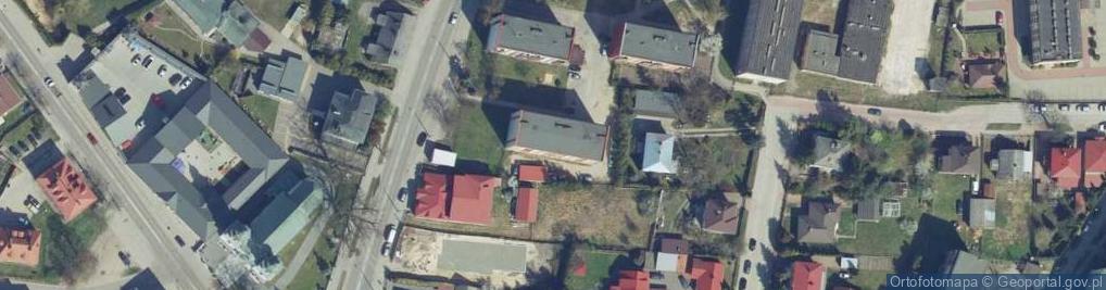 Zdjęcie satelitarne PPHU Dąb
