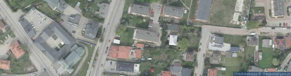 Zdjęcie satelitarne PPHU Dąb