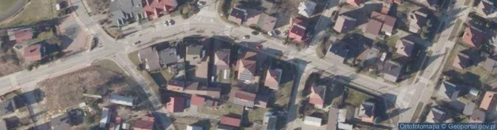 Zdjęcie satelitarne PPHU Majka