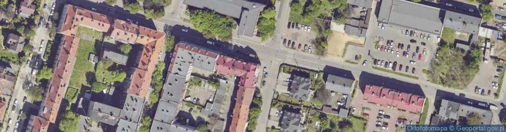 Zdjęcie satelitarne PPHU Omega Progress Wolny Joachim Bednarek Mirosława