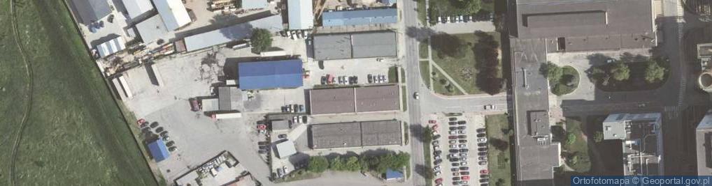 Zdjęcie satelitarne PPUH Matech - technika drogowa