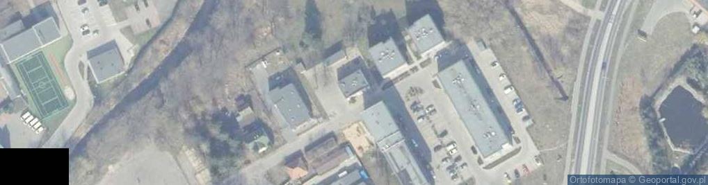 Zdjęcie satelitarne Pracownia Architektoniczna Między Kreskamimgr Inż.Arch.Szymon Kałużyński