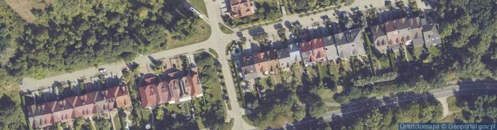Zdjęcie satelitarne Pracownia Projektowa Paweł Praczyk