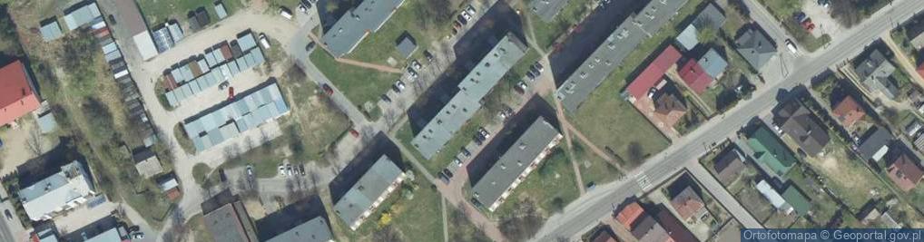 Zdjęcie satelitarne Pracownia Usług Wnętrzarskich