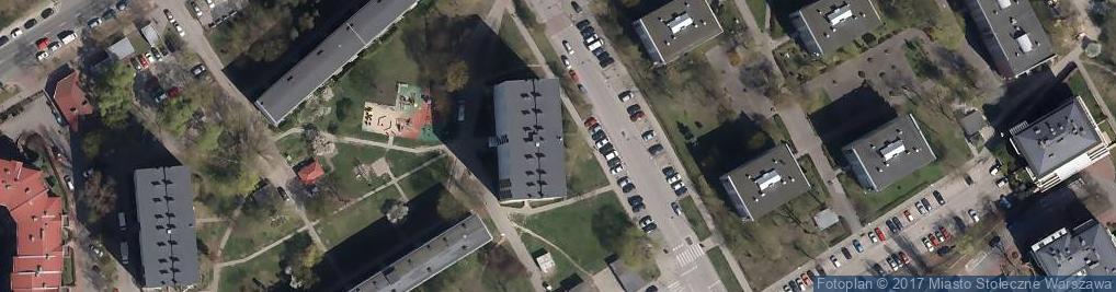 Zdjęcie satelitarne Projekt-Objazd