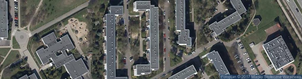 Zdjęcie satelitarne Projsek JSN Projektowanie Realizacja