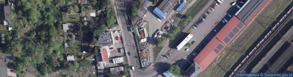 Zdjęcie satelitarne Przed Projektowo Wykonawcze Budownictwa i Instalacji Koma