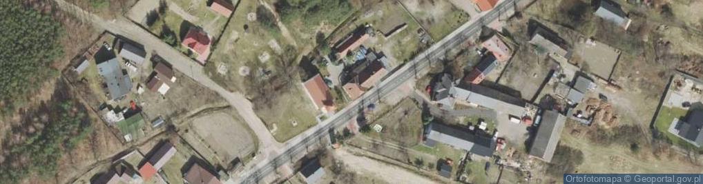 Zdjęcie satelitarne przed Usługowo Prod Handlowe Pictor i Łoziński J Wójcicki
