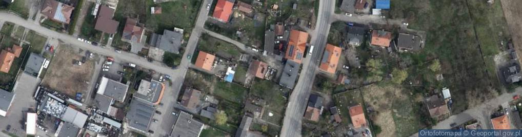 Zdjęcie satelitarne Przeds Inżyn Sanit Budown Wodn Hydrogaz Cmok Lewandowski Misiaszek