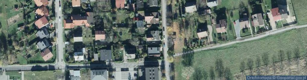 Zdjęcie satelitarne Przeds Produkcyjno Handlowo Usługowe Sicher SC Łowicki M Wierzbicki w