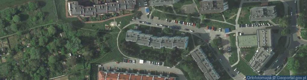 Zdjęcie satelitarne Przeds Produkcyjno Usługowo Handlowe Elmaster Krzysztof Berkowicz