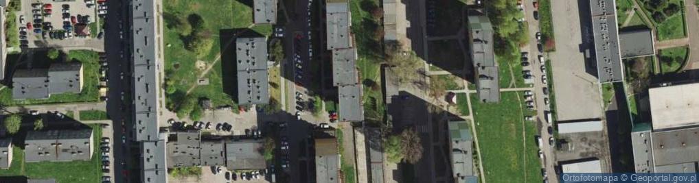 Zdjęcie satelitarne Przeds Realiz Budownictwa i Handlu Budex Juszczyk A Ciszek B