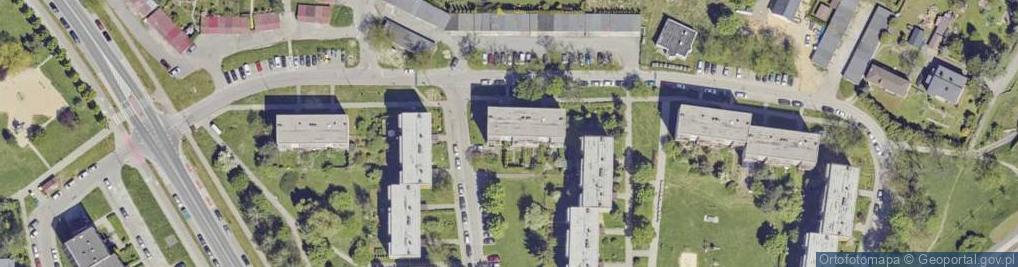 Zdjęcie satelitarne Przeds Usługowo Handlowe Kolen Olender Krzysztof Mucha Stefan