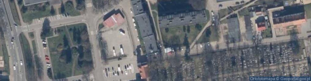 Zdjęcie satelitarne Przedsiębiorstwo Budowlane Budex
