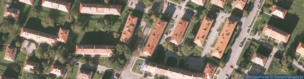 Zdjęcie satelitarne Przedsiębiorstwo Budowlane Fuga Tomasz Duński