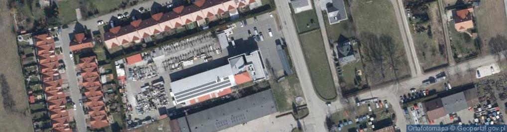 Zdjęcie satelitarne Przedsiębiorstwo Budowlane i Usług Technicznych Granit