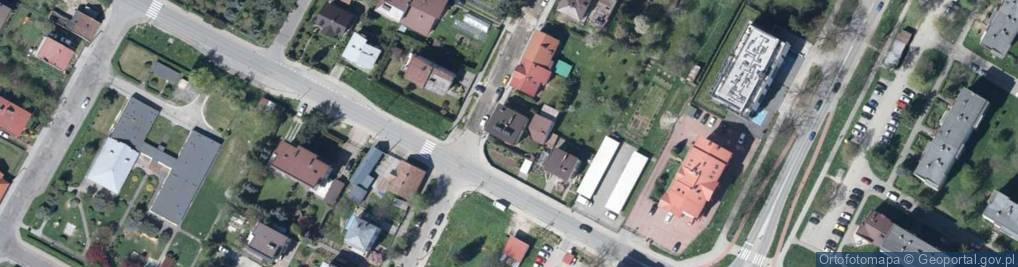 Zdjęcie satelitarne Przedsiębiorstwo Budowlane Kamp Rzemieślników i Techników Budowlanych Czyrnek M Chruślicki A Śmiałek K Ptaszek P