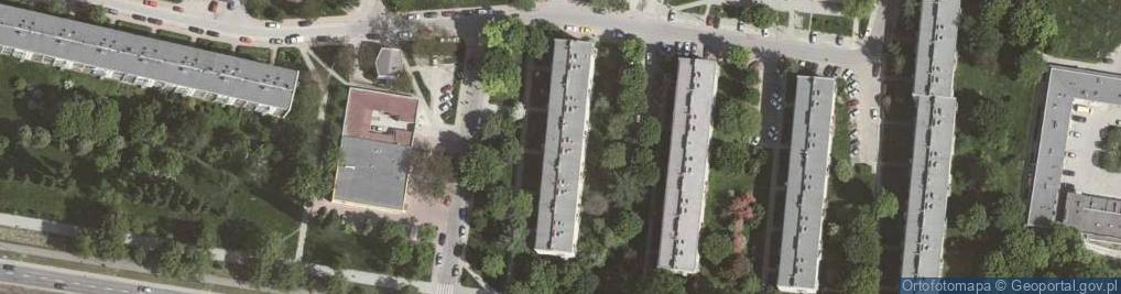 Zdjęcie satelitarne Przedsiębiorstwo Budowlane Ledeburyt Przemieniony Robert Wojakowski