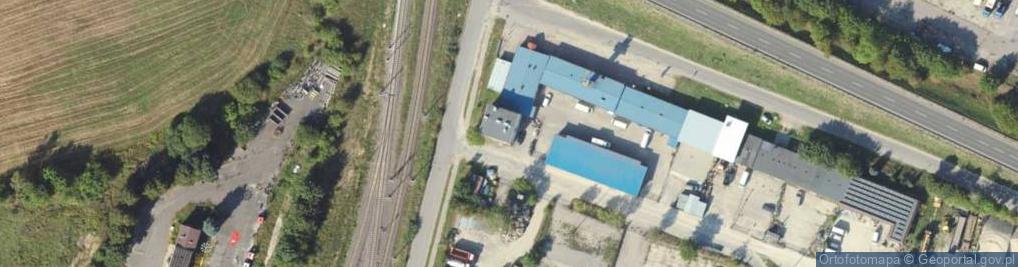 Zdjęcie satelitarne Przedsiębiorstwo Budowlane Max Bud