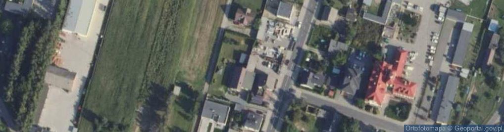 Zdjęcie satelitarne Przedsiębiorstwo Budowlane Usługowo-Handlowe Dom-Bud Andrzej Świderski
