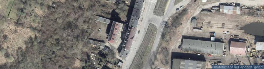 Zdjęcie satelitarne Przedsiębiorstwo Budowlano Instalacyjne Bogmar Zdzisław Ślusarski Małgorzata Ślusarska