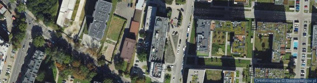 Zdjęcie satelitarne Przedsiębiorstwo Budowlano Instalacyjne Novator M Synowiec w Małysz