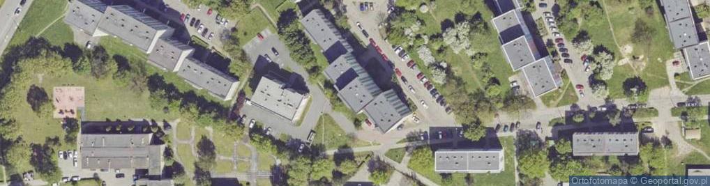 Zdjęcie satelitarne Przedsiębiorstwo Budowlano Usługowo Handlowe Iza Bud Wandiger Melchior Kafel Michał