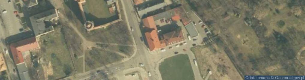 Zdjęcie satelitarne Przedsiębiorstwo Budownictwa Mieszkaniowego Marka