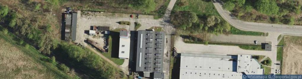 Zdjęcie satelitarne Przedsiębiorstwo Budownictwa Przemysłowego Przem Bud