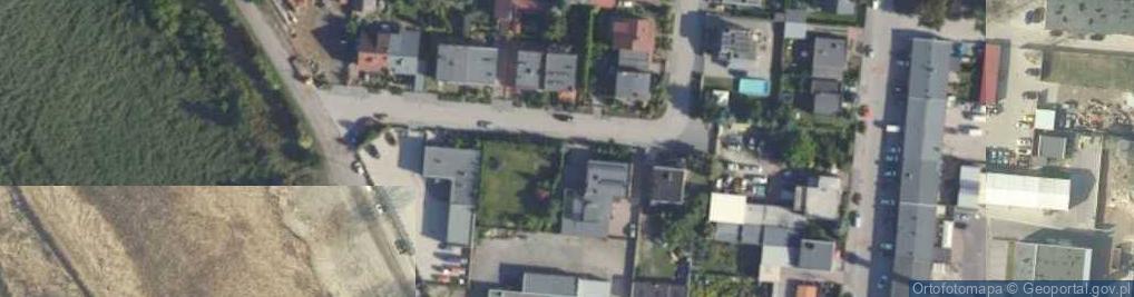 Zdjęcie satelitarne Przedsiębiorstwo Budownictwa Telekomunikacyjnego Dwa