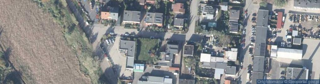 Zdjęcie satelitarne Przedsiębiorstwo Budownictwa Telekomunikacyjnego Dwa