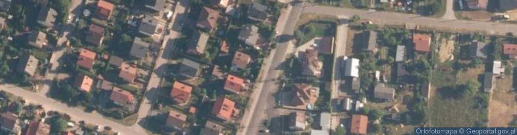 Zdjęcie satelitarne Przedsiębiorstwo Budowy i Utrzymania Dróg Mirdróg Mirosław Kozera