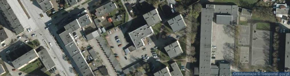 Zdjęcie satelitarne Przedsiębiorstwo Budowy Rusztowań Stalu Montaż Rusztowań Łukasz Stawowy