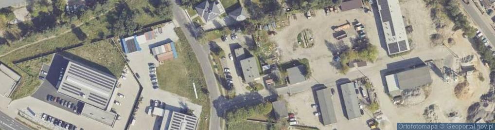Zdjęcie satelitarne Przedsiębiorstwo Dróg i Ulic Leszno