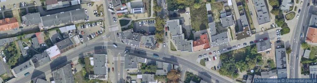 Zdjęcie satelitarne Przedsiębiorstwo Handlowo Uslugowe Aldek