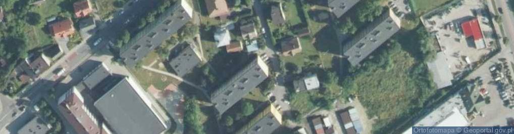 Zdjęcie satelitarne Przedsiębiorstwo Handlowo Usługowe Gem Bud