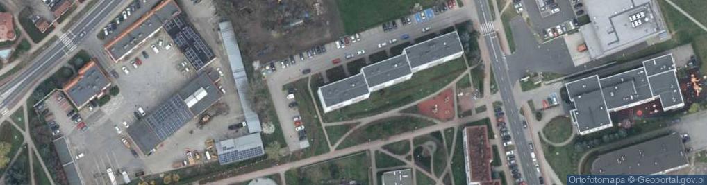 Zdjęcie satelitarne Przedsiębiorstwo Handlowo-Usługowe Gro-Bud Bogusław Gromkiewicz