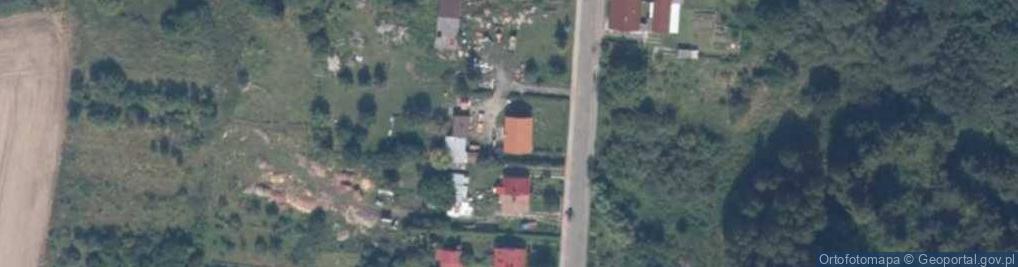 Zdjęcie satelitarne Przedsiebiorstwo Handlowo - Usługowe L A B A Urszula Zalewska