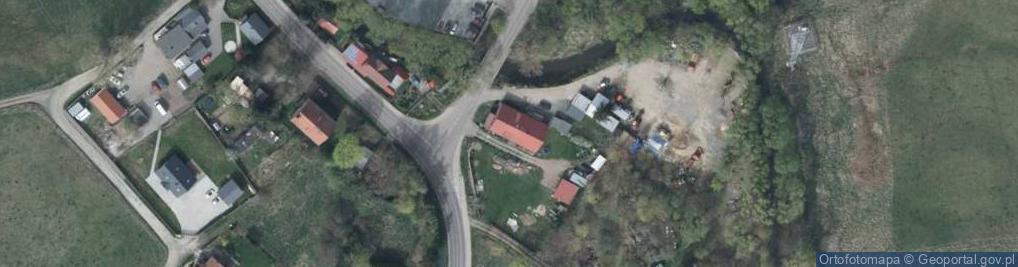 Zdjęcie satelitarne Przedsiębiorstwo Handlowo- Usługowe Mazur Adam Mazur