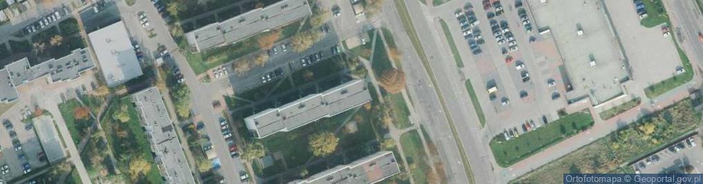 Zdjęcie satelitarne Przedsiębiorstwo Handlowo Usługowe Mont Al