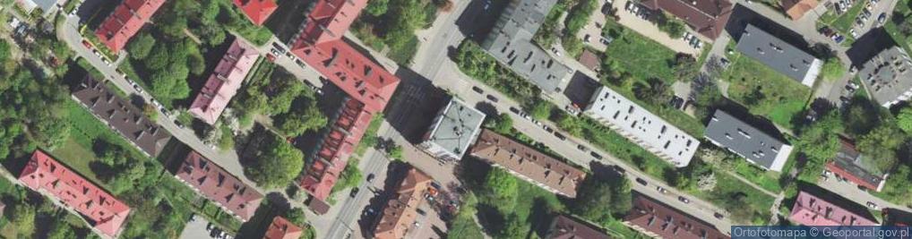 Zdjęcie satelitarne Przedsiębiorstwo Handlowo-Usługowe Newa Hormann Sokółka Fakro