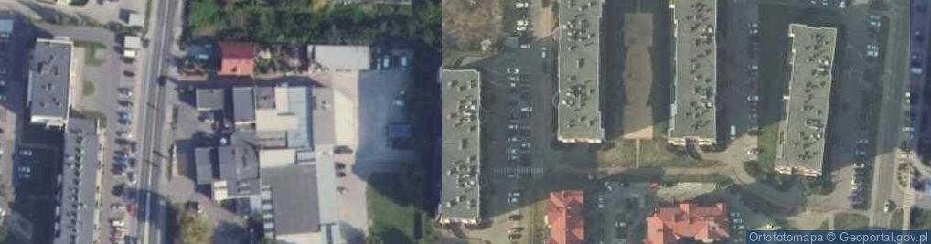 Zdjęcie satelitarne Przedsiębiorstwo Handlowo-Usługowo-Budowlane Piotr Pawlak