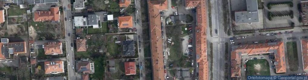 Zdjęcie satelitarne Przedsiębiorstwo Handlowo Usługowo Produkcyjne Duo Mal Kuśnierski