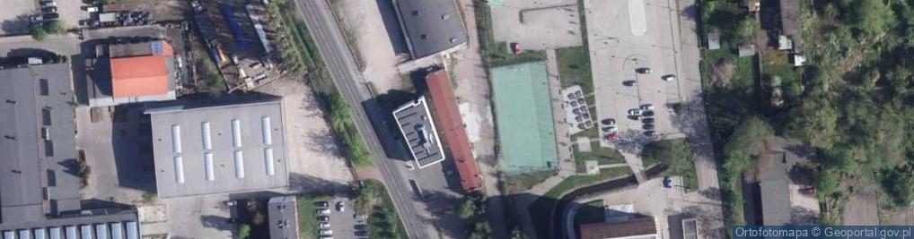 Zdjęcie satelitarne Przedsiębiorstwo Inżynieryjne Metorex w Upadłości