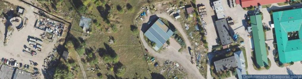 Zdjęcie satelitarne Przedsiębiorstwo Inżynieryjne Press
