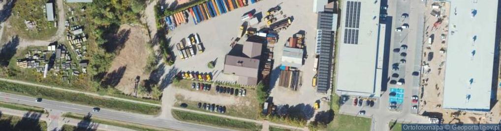 Zdjęcie satelitarne Przedsiębiorstwo Krekom Adam Dziakowski - Wspólnik Spółki Cywilnej