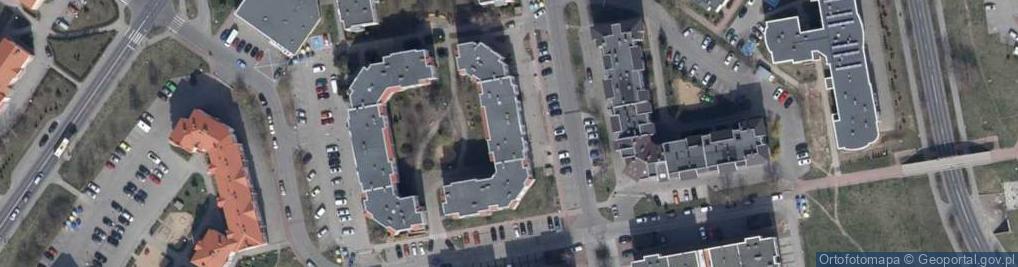 Zdjęcie satelitarne Przedsiębiorstwo Ogólnobudowlane Dom Bud